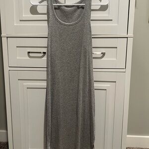Gray Sleeveless Dress